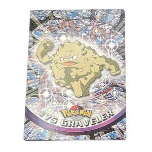Graveler Pokemon Card Topps #75 TV Animation Edition Series Green Logo
